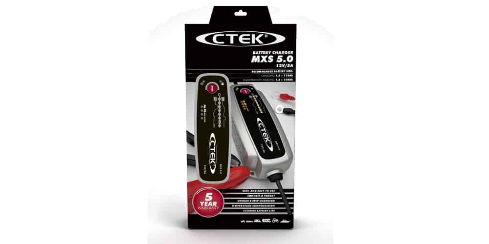 CTEK MXS 5.0 12v Car and Bike Battery Charger